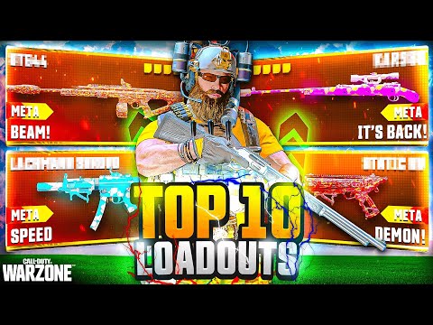 TOP 10 *BROKEN* META Loadouts in Warzone