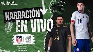 ✅MEXICO VS ESTADOS UNIDOS PARTIDO SIMULADO PES 2026 / AMISTOSO