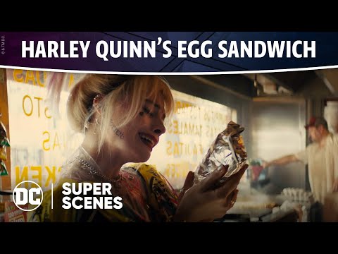 DC Super Scenes: Harley Quinn's Egg Sandwich