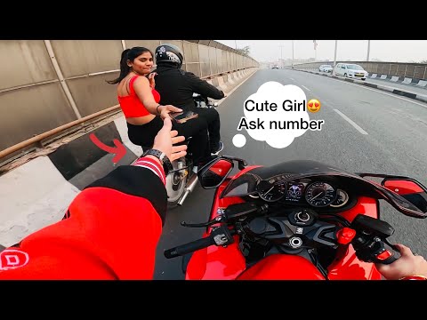 Cute Stranger Girl impressed😍Ask for Number😱