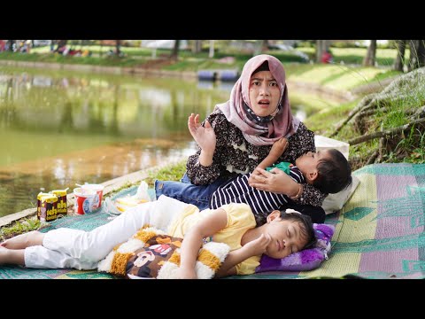 VLOG LUCU PIKNIK DI DANAU MALAH TIDUR 😴 | Ali vlog