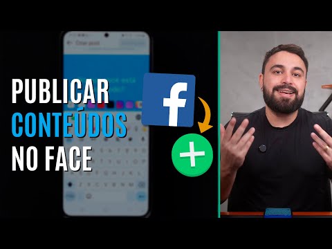 COMO POSTAR TEXTOS, FOTOS OU VÍDEOS NO FACEBOOK PELO CELULAR