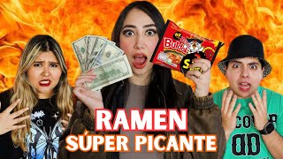 COMIENDO EL RAMEN MÁS PICANTE DEL MUNDO! 🥵🔥 (EL GANADOR SE LLEVA 10K) 💸 @SoyTioNestor@MeliRico