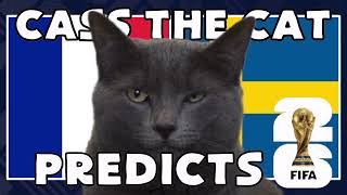 France vs Sweden | 2026 FIFA World Cup Round of 32 | Cass the Cat 🐾 Prediction