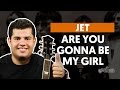 Videoaula Are You Gonna Be My Girl (aula de guitarra)