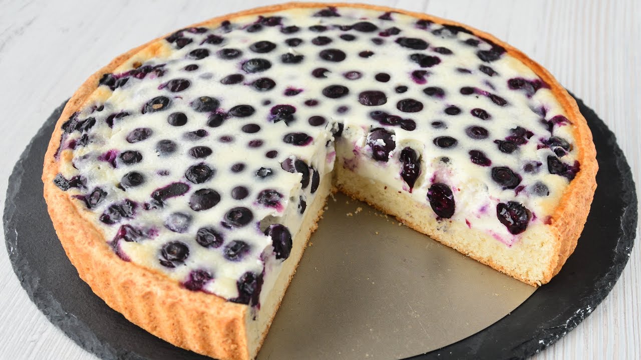 ПИРОГ со сметанной заливкой ПРОСТО и ВКУСНО