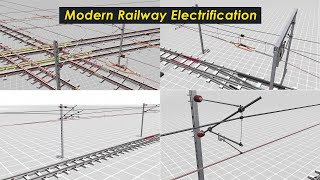 How the Railway Electrification System is Designed for Power |  Modern railway