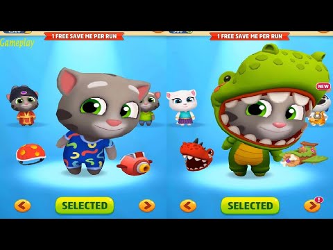 Talking Tom Gold Run New Events Chasing for Snakes VS Dinosaur World Snake Off Tom VS Dino Tom