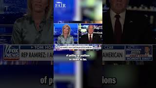 Tom Homan reacts to Illinois Congresswoman Delia Ramirez