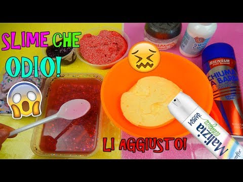 SLIME CHE ODIO DI PIU'! (LI AGGIUSTO CON CONSIGLI DEI FAN) Iolanda Sweets