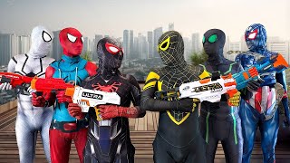 Rescue Spider-man From Danger (Mystery POV) IF I Have 4 Spider-Man Friends In 1 House?