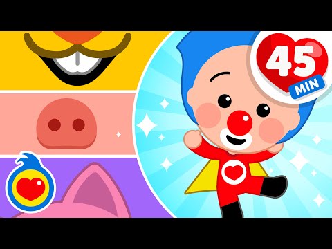 Head, Shoulders, Knees And Toes + More Kids Songs & Nursery Rhymes | Plim Plim - The Kindness Hero