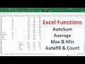 Excel Functions and Features Assessment