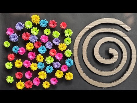 Unique Cardboard Wall Hanging Idea/Paper Craft For Home Decoration/Beautiful Wall Hanging ||