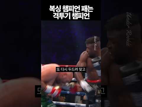 복싱 챔피언 패는 격투기 챔피언 #ufc #shorts