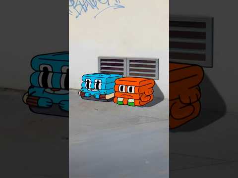 A ESCOLA INTEIRA SE TRANSFORMOU! - P2 #gumball #shorts