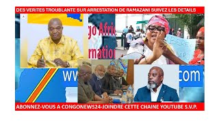 17/12/DES VERITES TROUBLANTE SUR ARRESTATION DE RAMAZANI SUIVEZ LES DETAILS