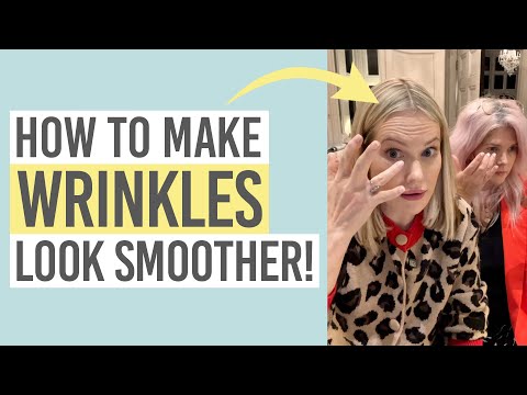 HOW TO MAKE WRINKLES LOOK SMOOTHER | NO BOTOX!