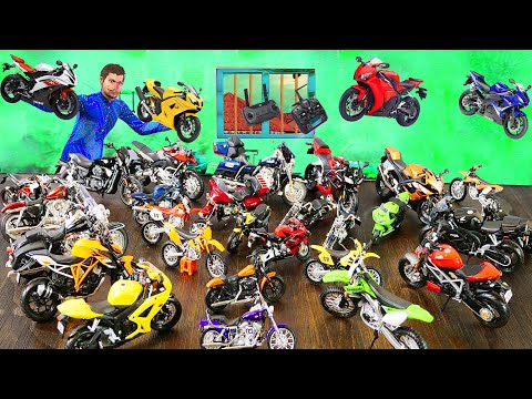 100 मोटरसाइकिल दौड़ 100 Mini Motorbike Race Comedy Video