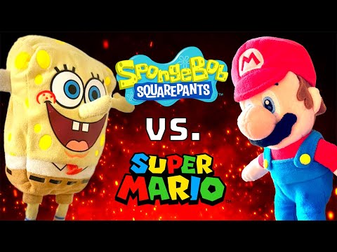 SpongeBob Vs. Mario - SpongePlushies