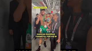 Hamzah Sheeraz all smiles! 😁 #berlangasheeraz x #StevensonZepeda | @RingMagazine