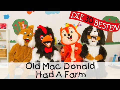 🇬🇧 Old Mac Donald Had A Farm - Sing, dance and move || Songs for kids 👨‍🌾