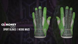 Sport Gloves Hedge Maze Gameplay