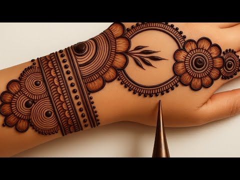 Arabic Mehndi Design Jo Har Girl Ko Pasand Aayega  | Trending 2025 "New Arabic Mehndi Design for Eid