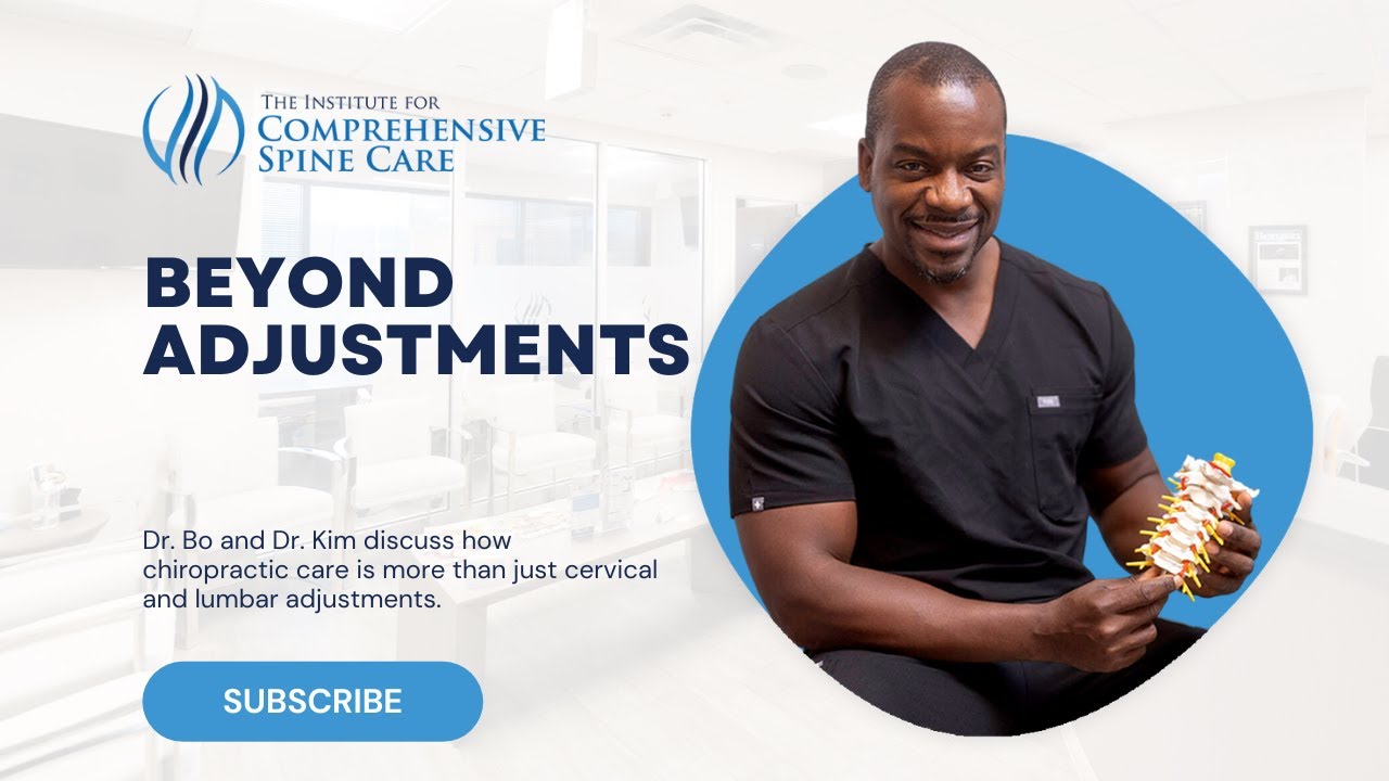 Chiropractic care discussion with Dr. Okubadejo and Dr. Kim.