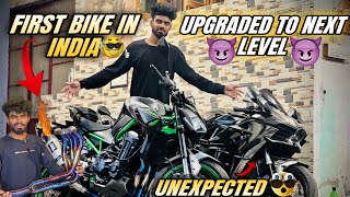H2 paint ha🤔|🔥First bike in india 🤷🏻‍♂️|Ak vlogs| #aksquad