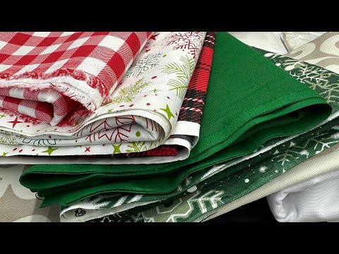 🌲3 CHRISTMAS GIFT IDEAS TO MAKE AND SELL Make in under 10 minutes / DIY with fabric scraps