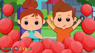 Red Balloon Song & More |Nursery Rhymes & Kids Songs|Bulka Bluka Blah Songs|Learning Videos For Kids