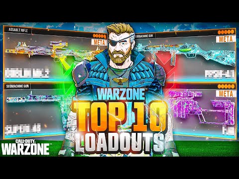 TOP 10 *BROKEN* META Loadouts in Warzone