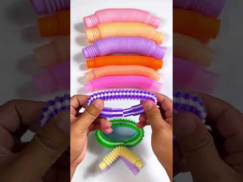 Better now! Pop Tube Goes Satisfying #Shorts