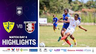 Match Day 6 Highlights | Real Mona FC vs Arnett Gardens FC | Jamaica Women's Premier League