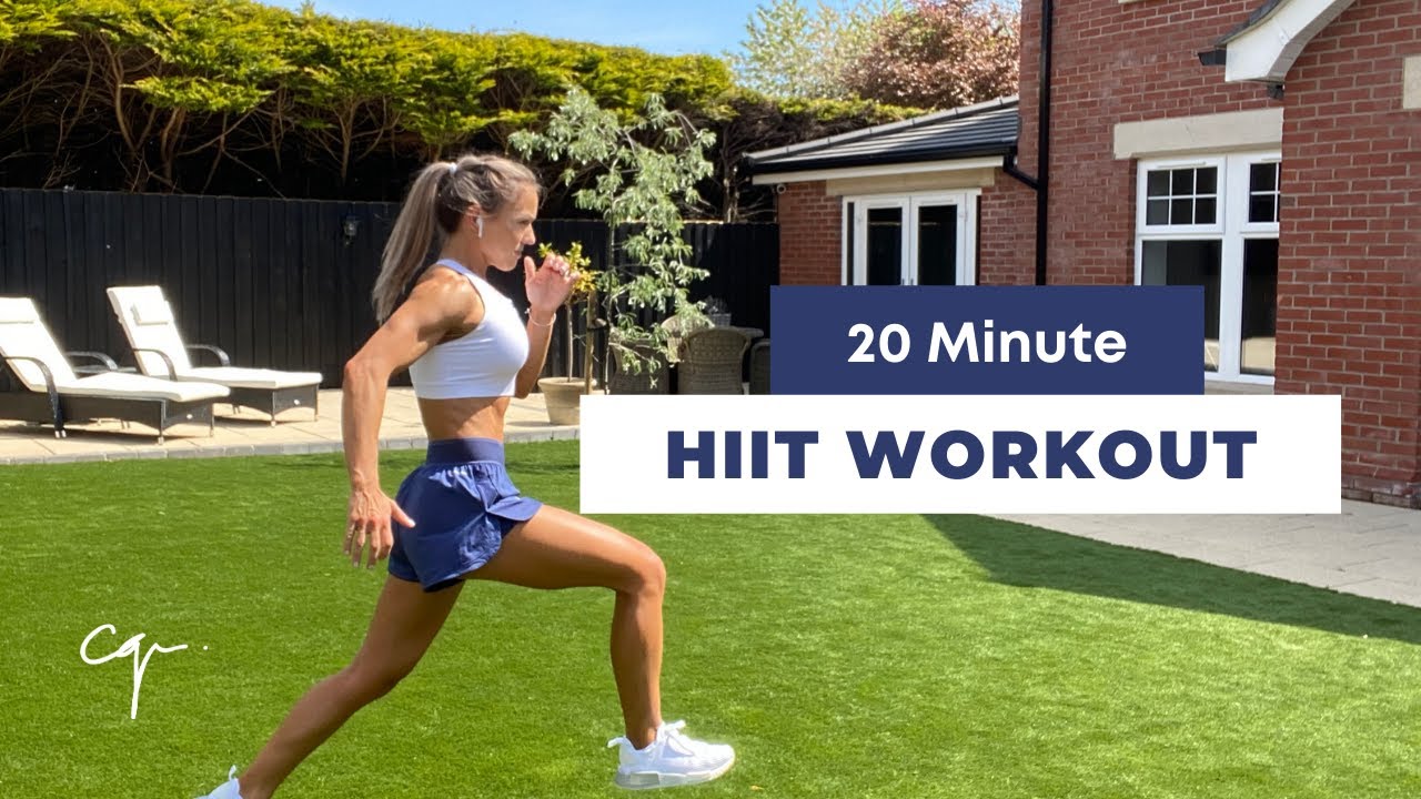 20 Minute HIIT - Full Body Workout with No Equipment - Caroline Girvan