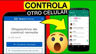 ✅ Controlar OTRO CELULAR de forma REMOTA (Pantalla, Cámara, Micrófono, Ubicación) [2025]