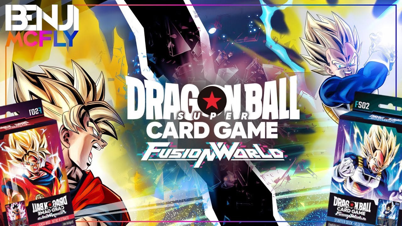 🔥LES CARTES DRAGON BALL FUSION WORLD SONT ENFIN LÀ !! Decks SonGoku et Vegeta (DBSCG FS01 FS02)