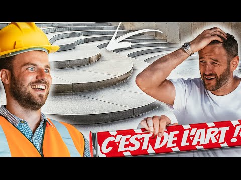 ON CONSTRUIT UN ESCALIER ARRONDI EN BÉTON ! - EP150