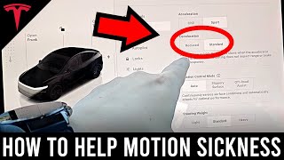 Reduce Motion Sickness in Tesla Model Y Juniper: Adjust One-Pedal Driving Deceleration Brake-by-Wire