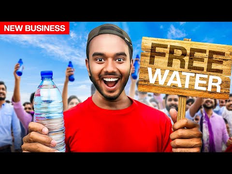 I Made Rs50,000 by distributing FREE WATER !! *New Business*