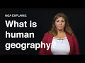 Human Geography Concepts and Applications