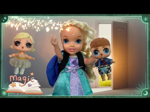 Magical Back To School Morning With Anna And Elsa Toddlers