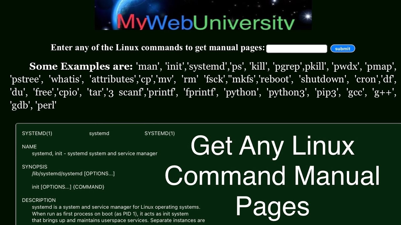 Linux Manual Pages