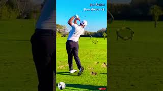 Jon Rahm Swing in slo motion #masters #pga