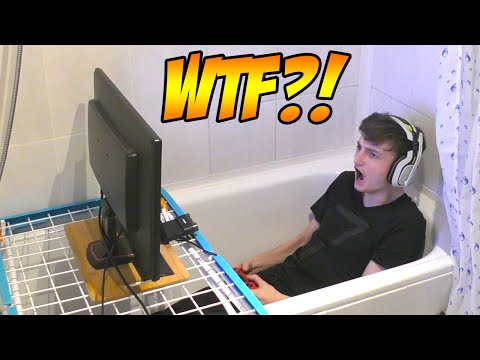 CALL OF DUTY IN DER BADEWANNE SPIELEN | ViscaBarca