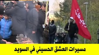 مسيرات بالآلاف من الشعب السويدي للزيارة الاربعينية | ما شاء الله