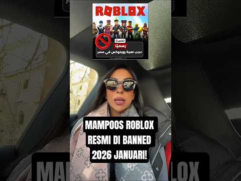 LAWAK CUK! Negara ini sekarang RESMI nge Banned Roblox...