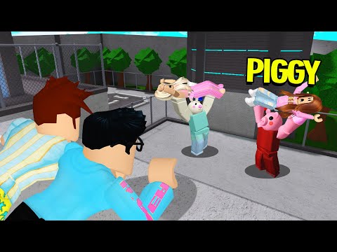 PIGGY Kidnapped Our GIRLFRIENDS.. We Had To RESCUE Them! (Roblox Bloxburg)
