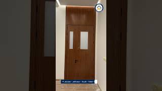 Dual Doors with wooden finish